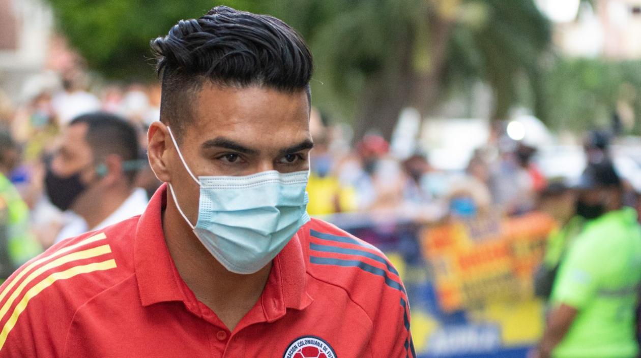 Falcao García, capitán de Colombia.