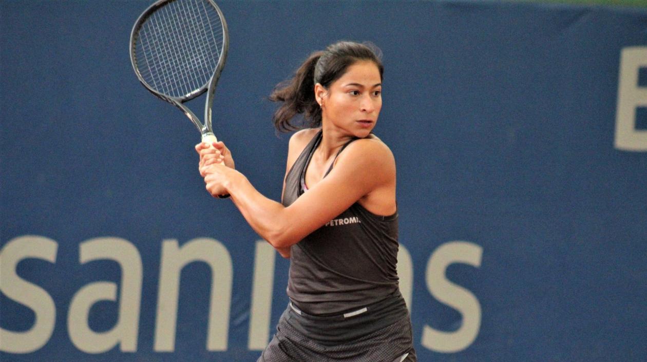 Mafe Herazo, tenista barranquillera. 