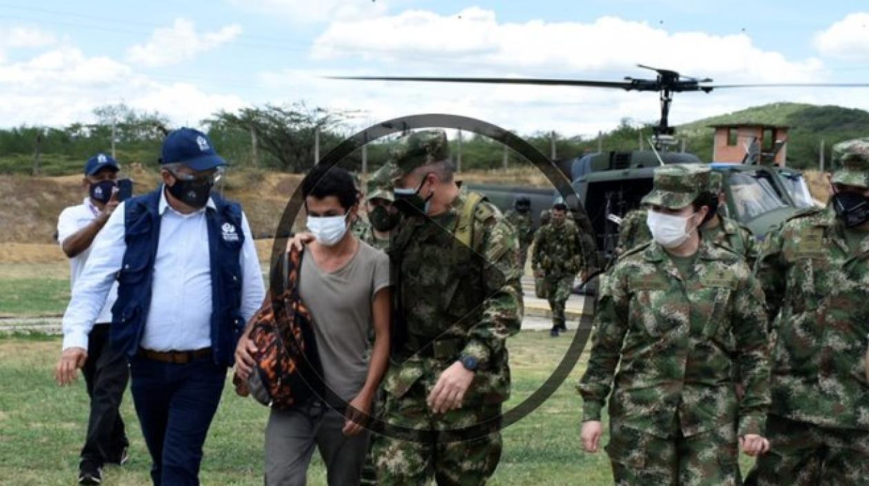 Juan de Jesús Peinado Mora, líder social que había sido secuestrado el pasado 24 de junio.