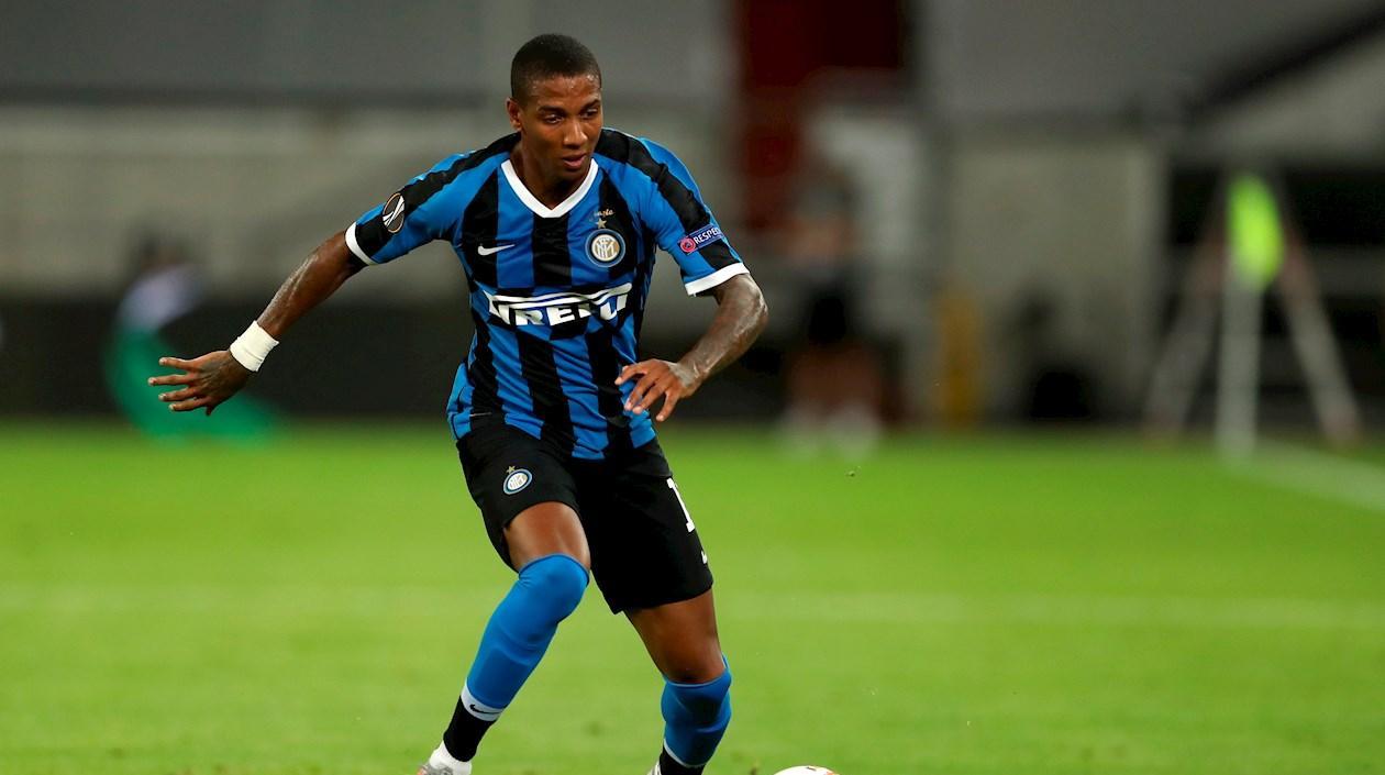 Ashley Young, defensa del Inter. 