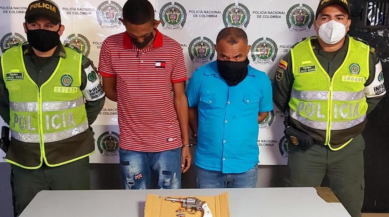 Hernán Darío Rojas Vega y Jhony Fides Palmera Camacho.