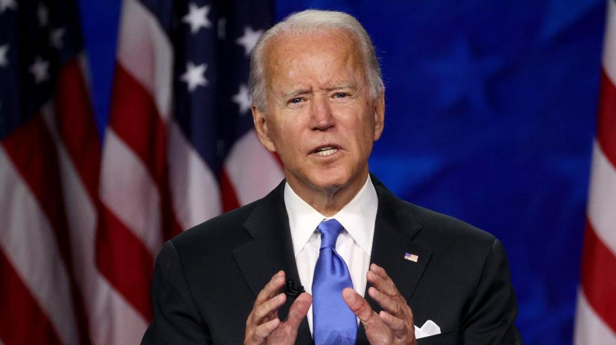 Joe Biden, candidato demócrata a la Presidencia.