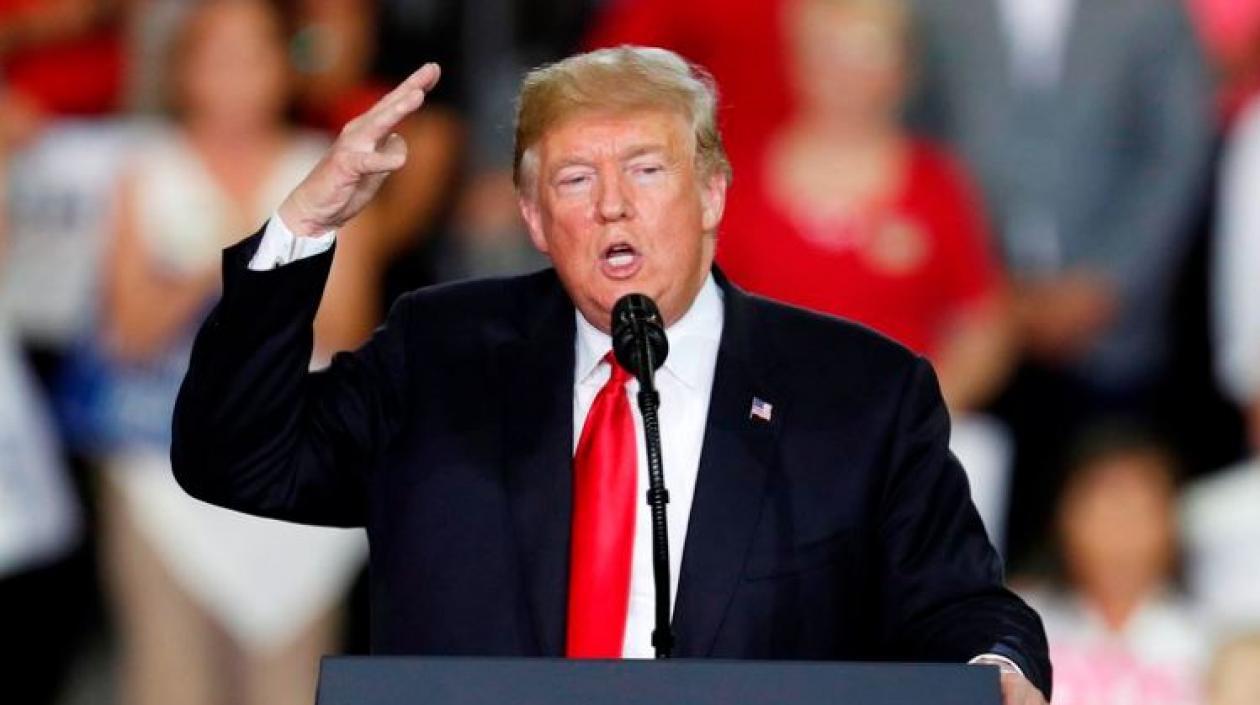 Donald Trump, presidente de Estados Unidos.