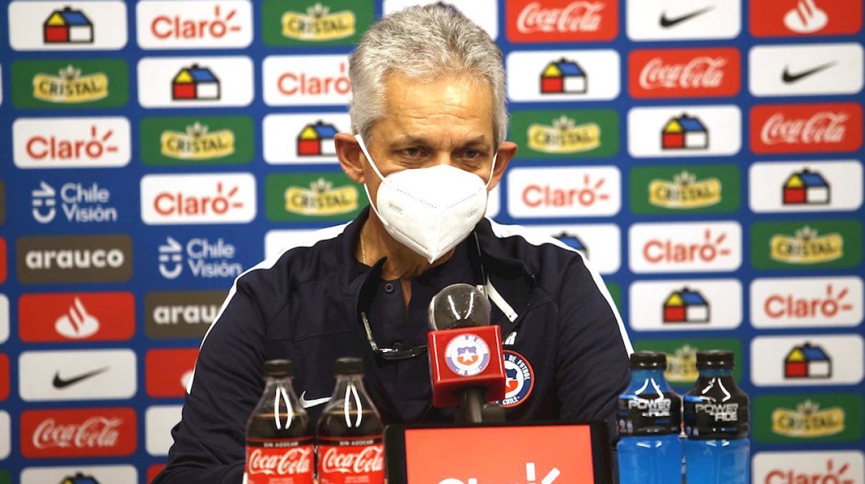 Reinaldo Rueda, DT de la Selección de Chile.