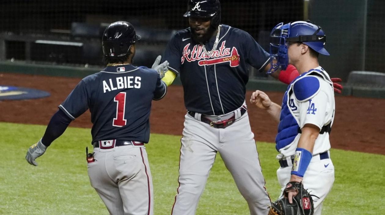Los bravos dieron la sorpresa ante Dodgers. 
