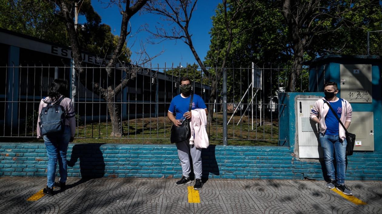Argentina regresó a clases en medio de la pandemia.