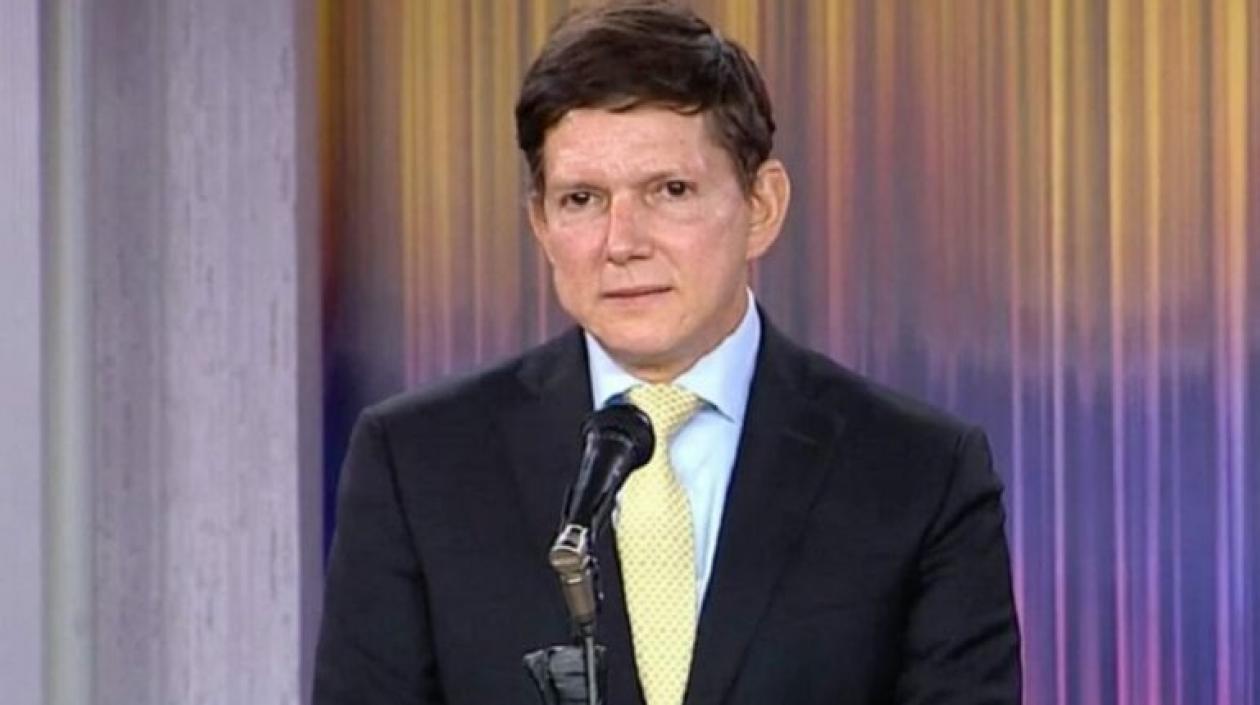 Wilson Ruiz, Ministro de Justicia de Colombia. 
