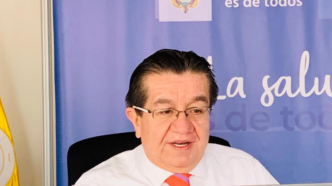 Fernando Ruiz Gómez, ministro de Salud.