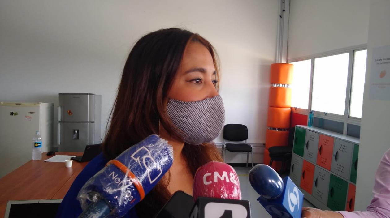 Directora del Sena en Atlántico, Jacqueline Rojas.