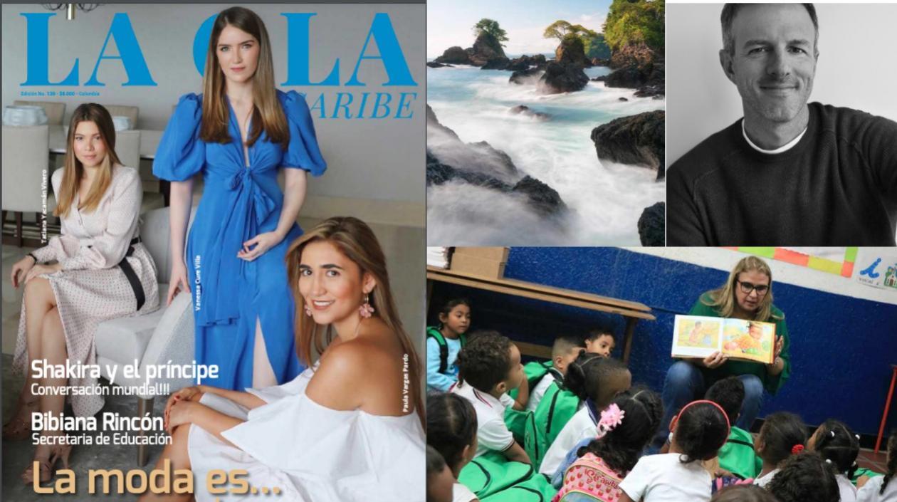 Portada de la revista Ola Caribe.