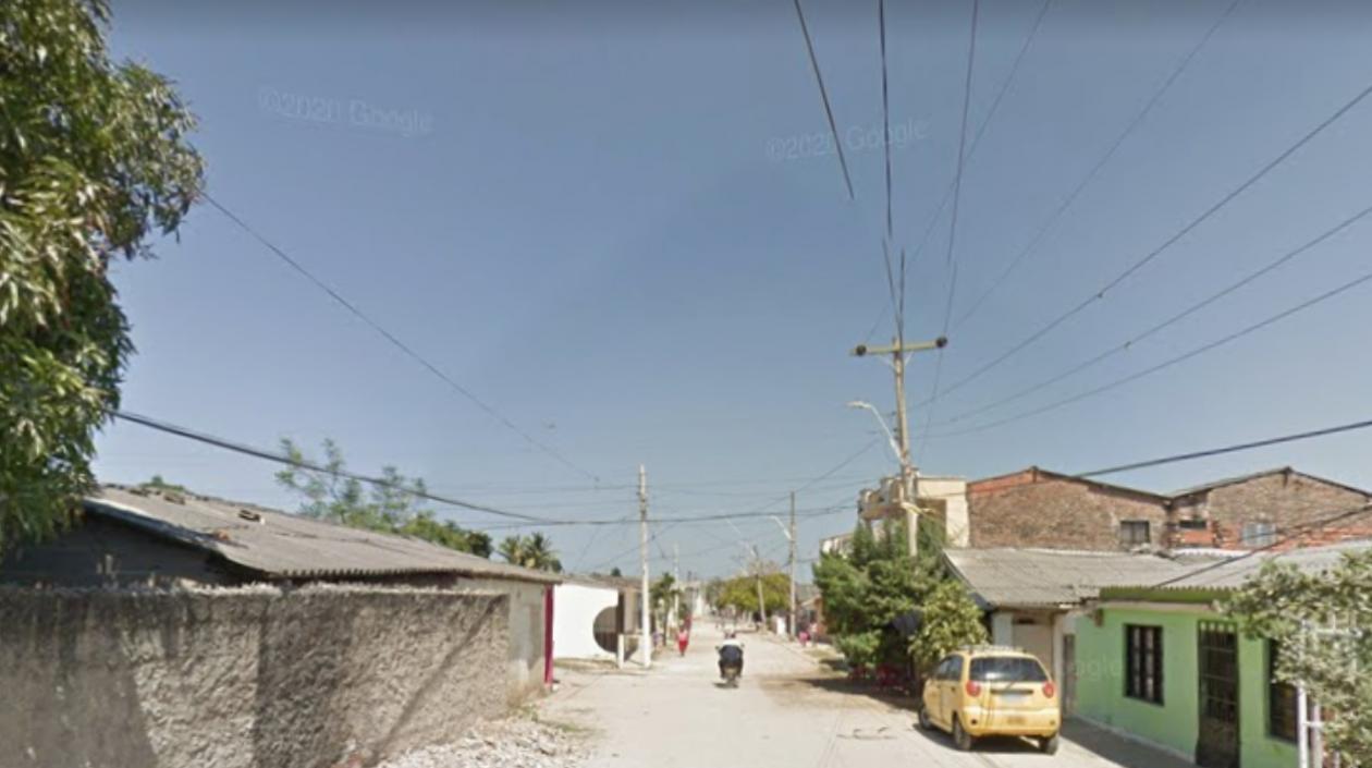 Calle 50 con carrera 3A, barrio Carrizal, donde ocurrió el hecho. 