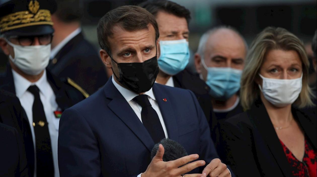 El presidente francés, Emmanuel Macron.