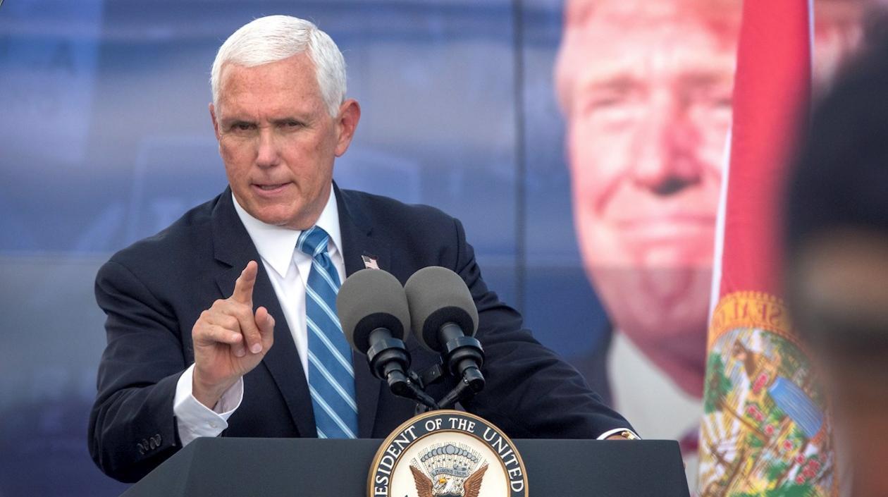 El vicepresidente de EE.UU., Mike Pence.