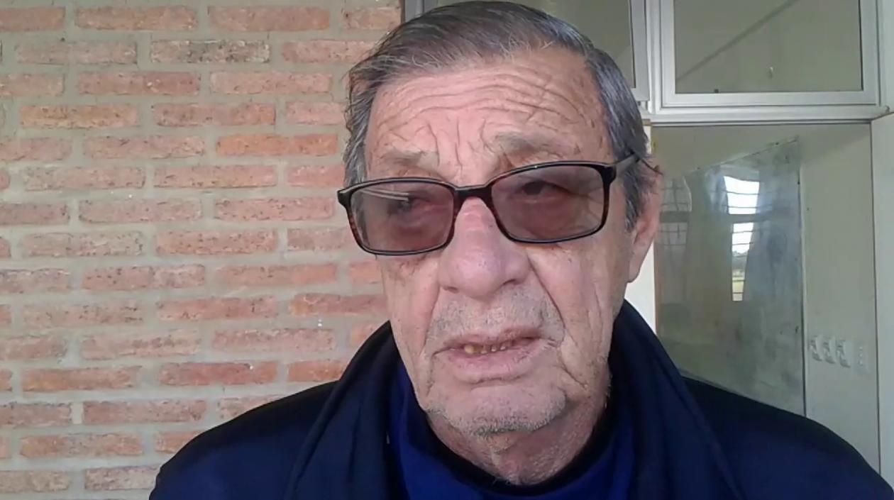 Carlos Espósito, árbitro de las semifinales de la Copa Libertadores de 1989.