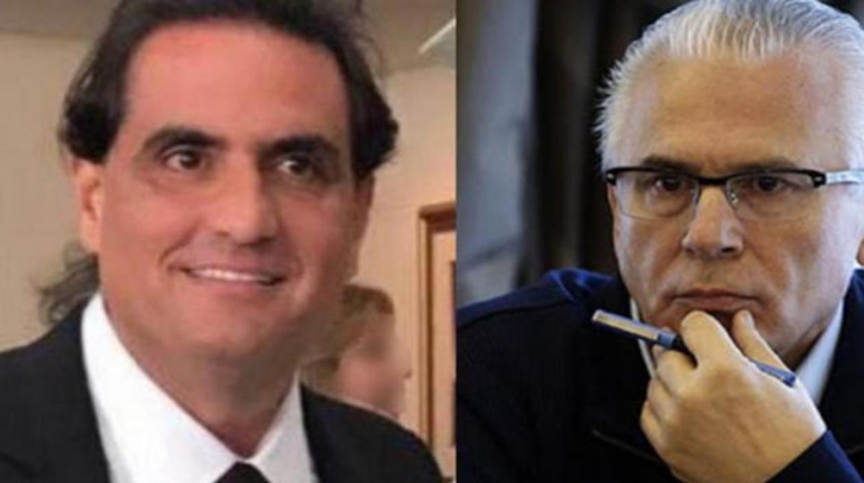 A la izquierda Alex Saab, detenido en Cabo Verde; en la otra foto el abogado Baltasar Garzón.