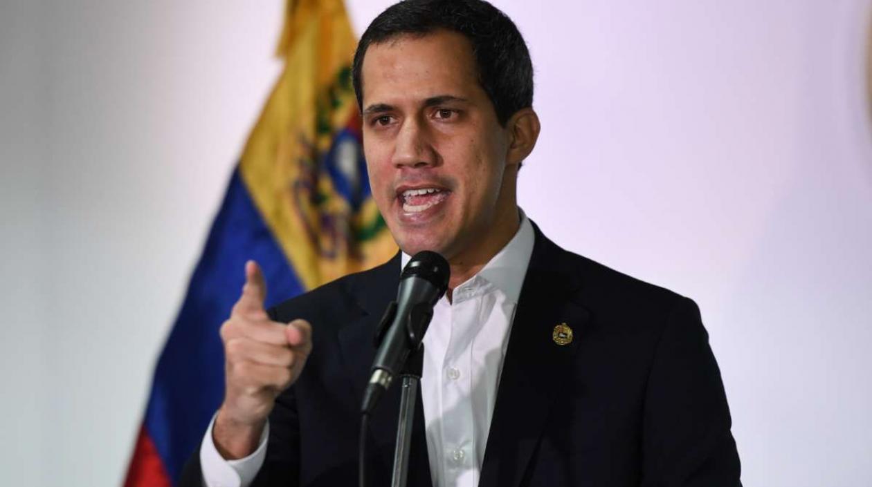 Juan Guaidó, líder opositor venezolano.