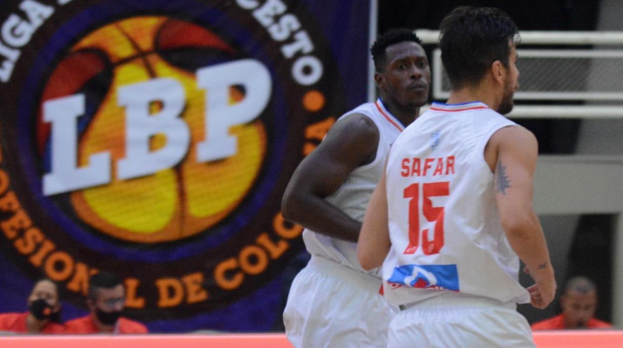 Juan Diego Tello y el argentino Salem Safar. 