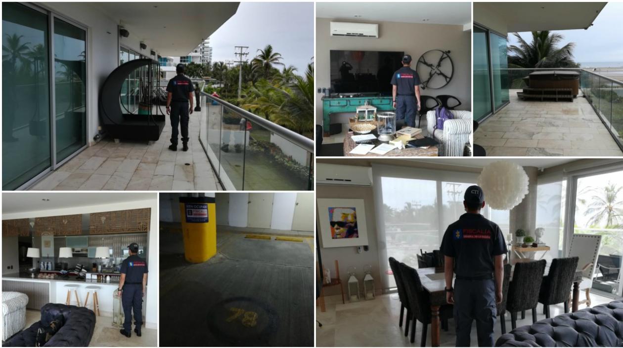 Fotos de la extinción de dominio a bienes de Alex Saab.