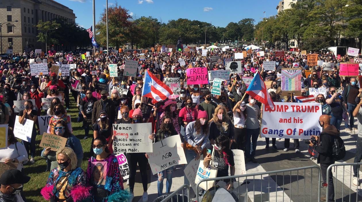 Imagen de la manifestación.
