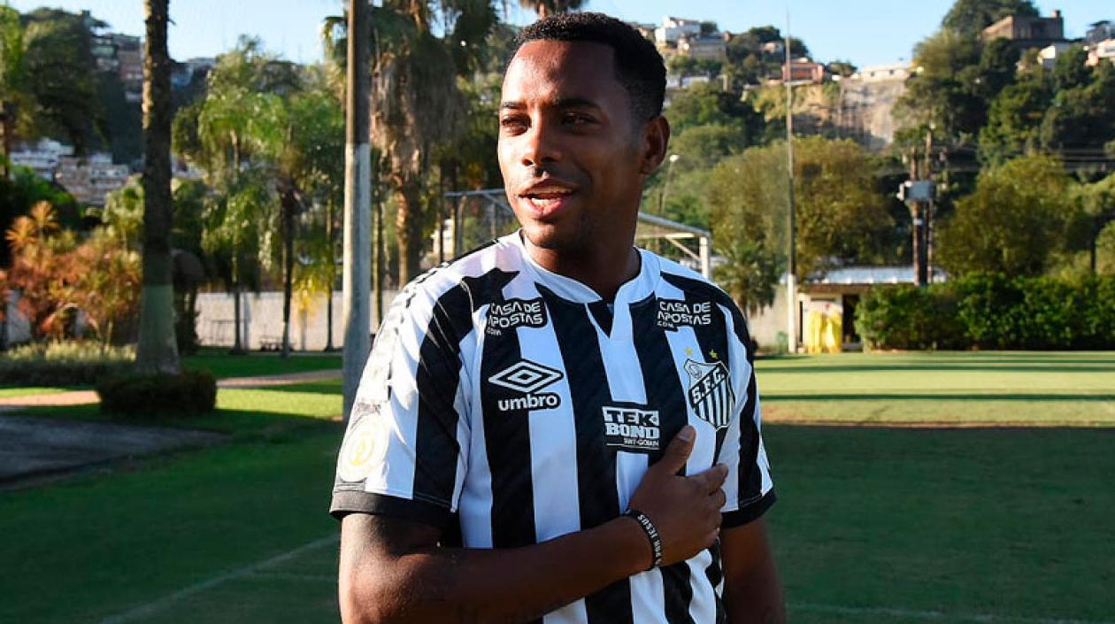 El brasileño Robinho.