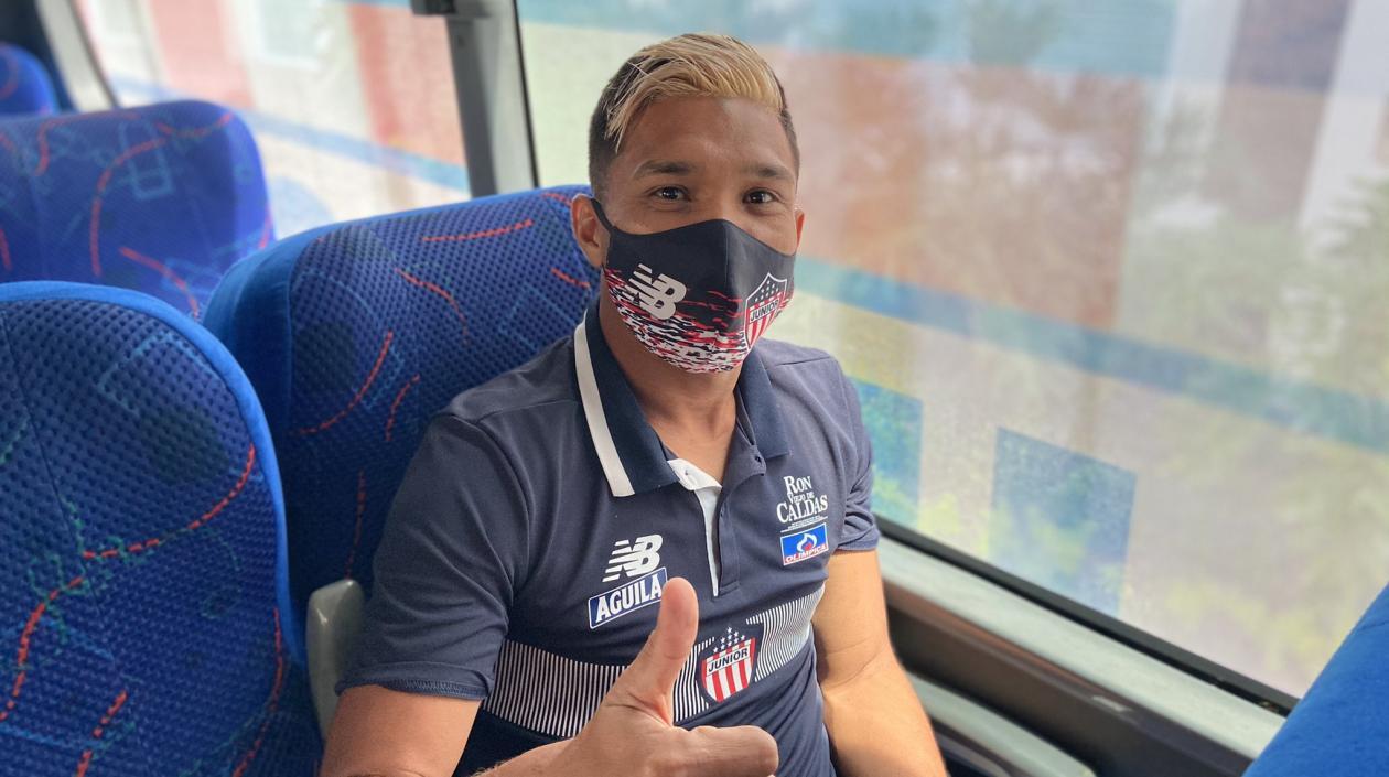 Teófilo Gutiérrez, delantero de Junior. 