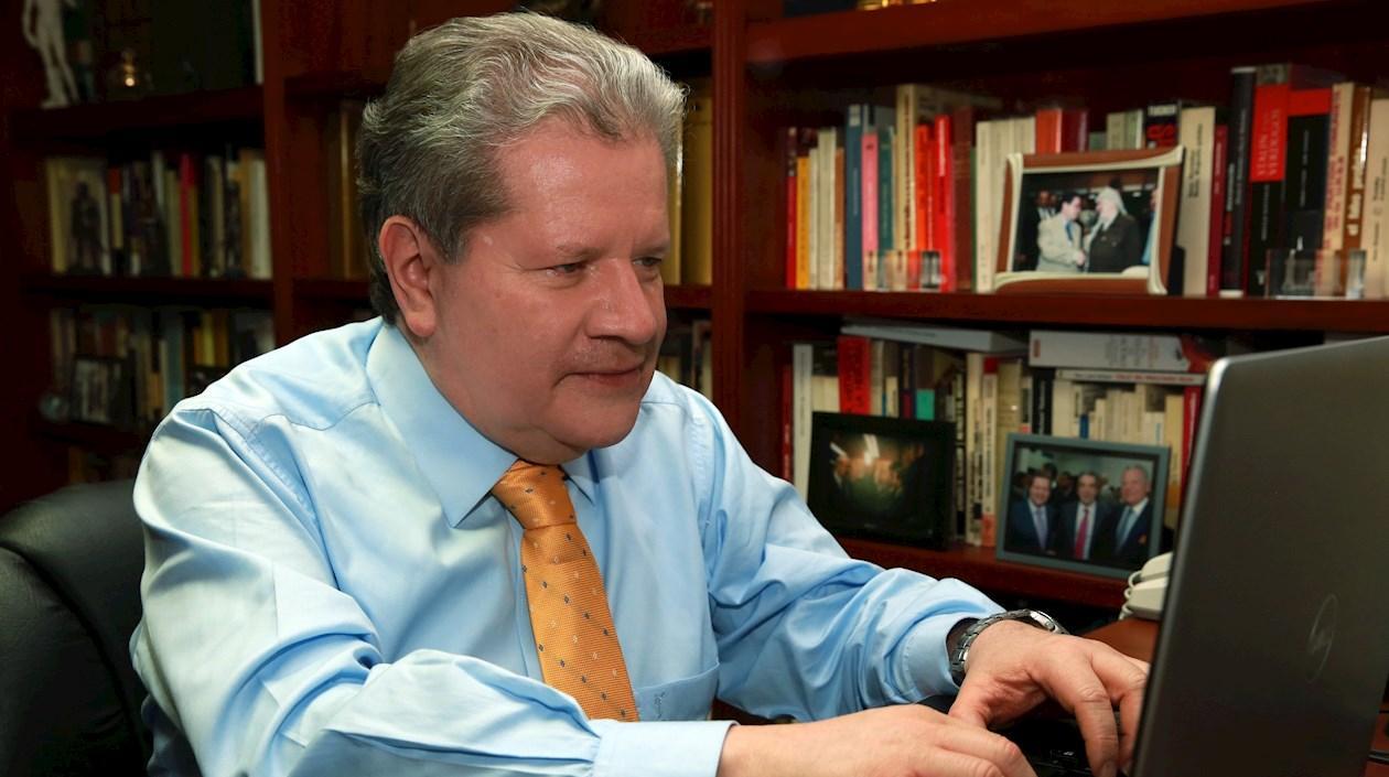 El historiador Eduardo Durán-Cousin.