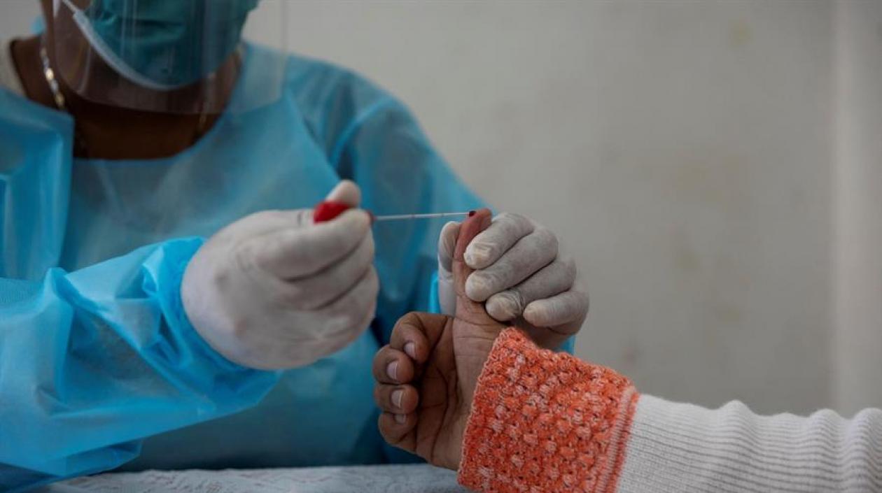 Toma de muestras de Covid-19