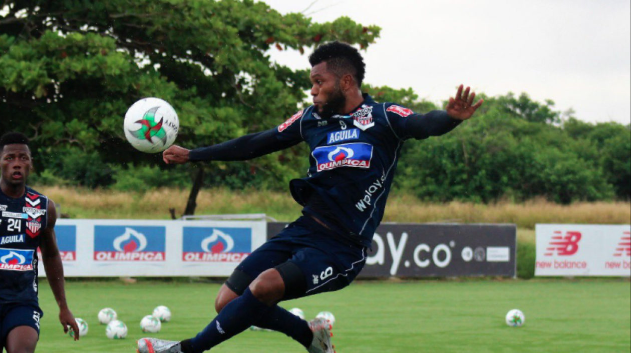 El delantero Miguel Ángel Borja.