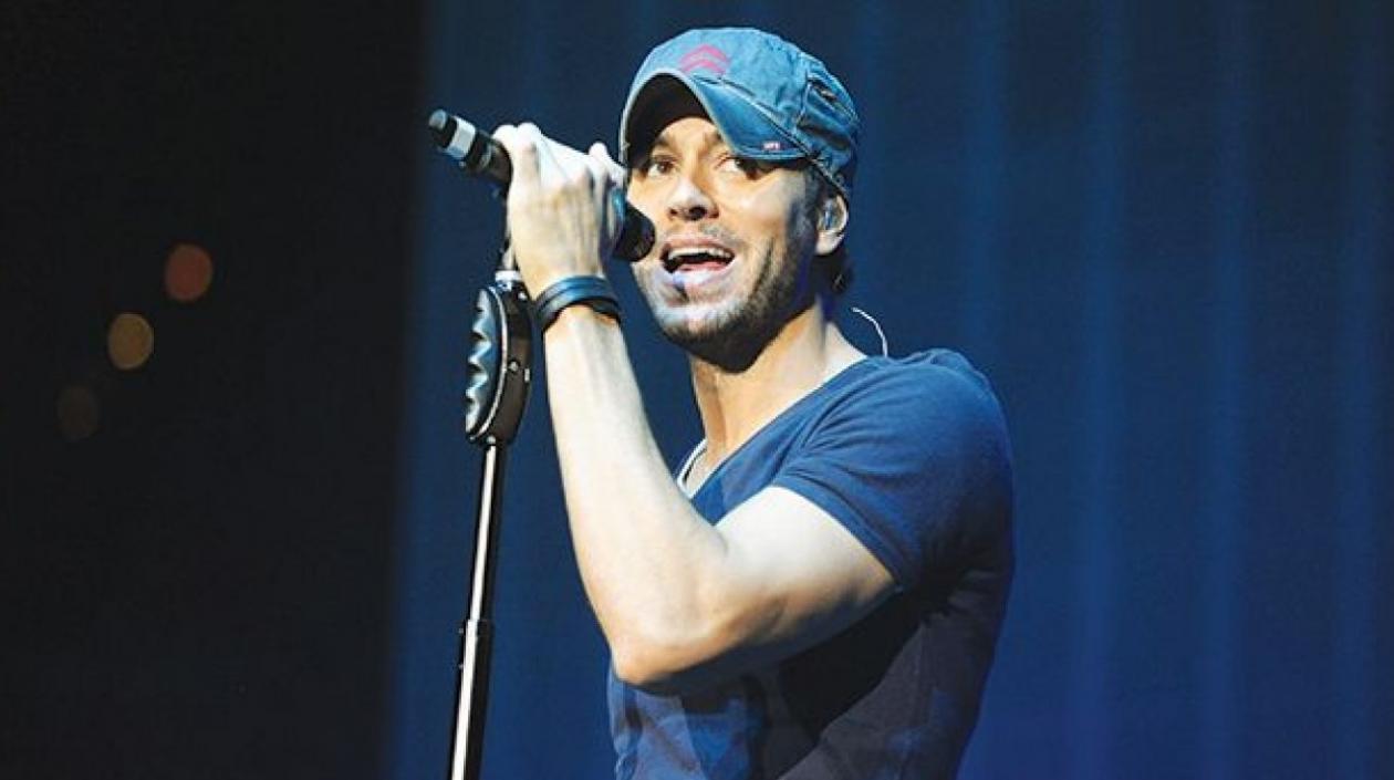 Enrique Iglesias, cantante.