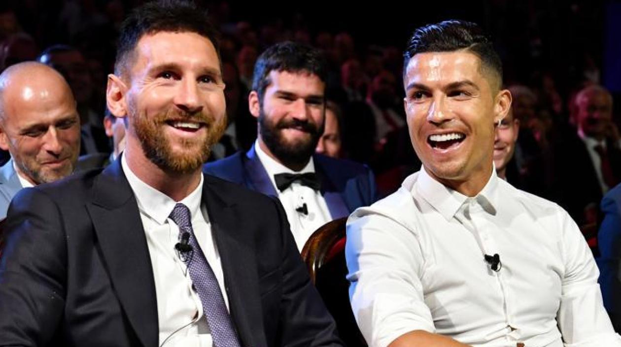 Lionel Messi y Cristiano Ronaldo.
