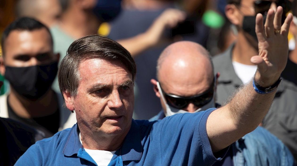 El presidente de Brasil, Jair Bolsonaro.