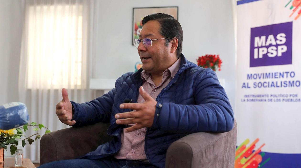 Luis Arce, virtual presidente de Bolivia.