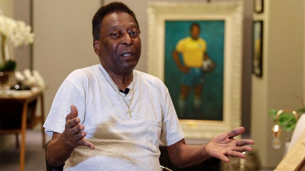 Edson Arantes do Nascimento 'Pelé'.