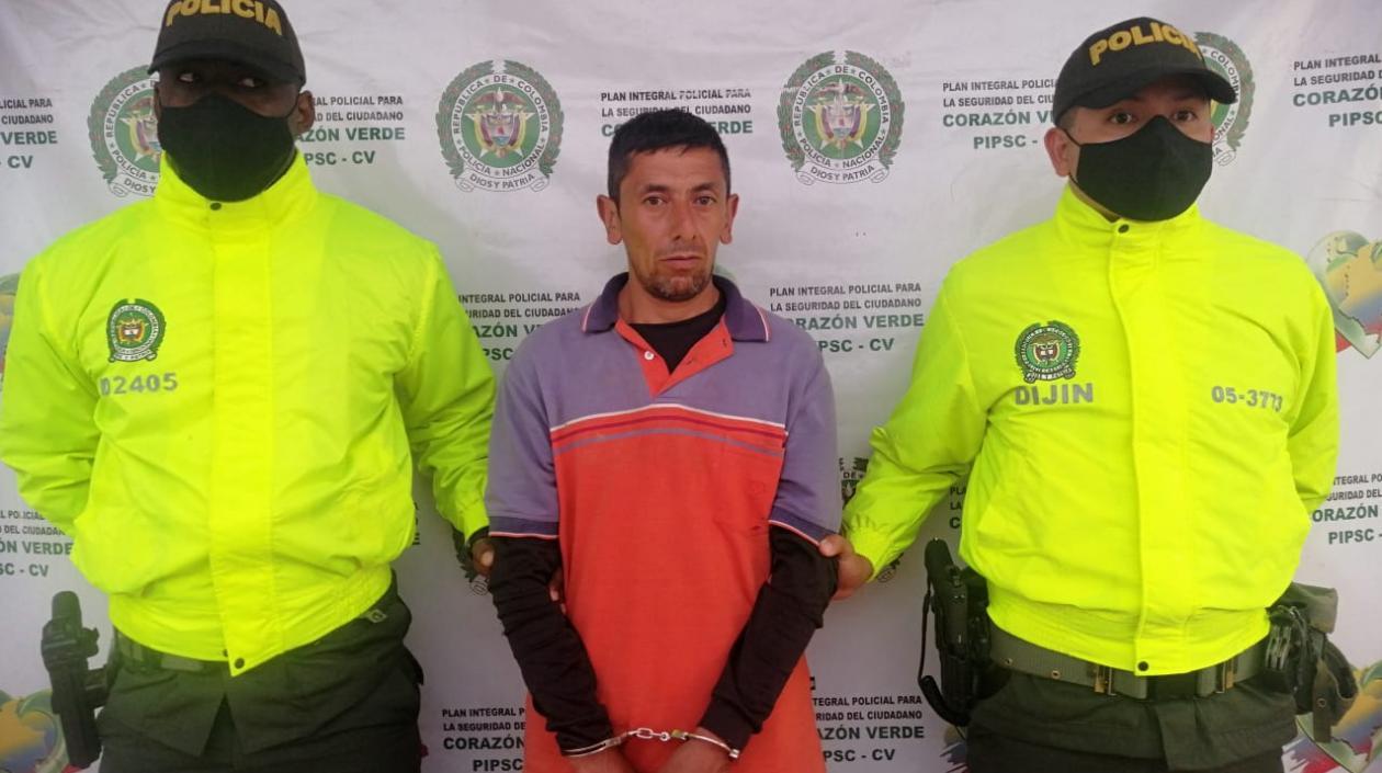 Francisco Ortega Gómez, alias 'Pacho'.