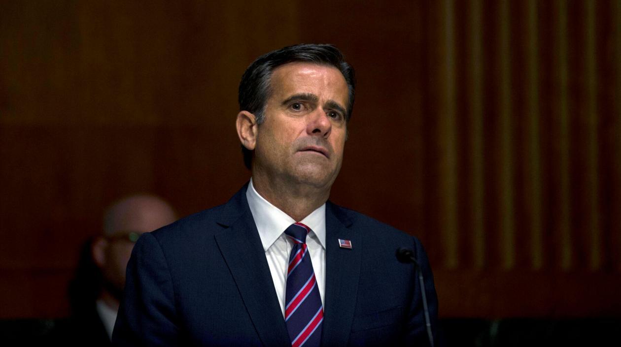 El director de la Inteligencia Nacional de EE.UU., John Ratcliffe.