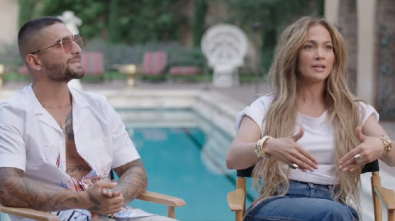 Maluma y Jennifer López.