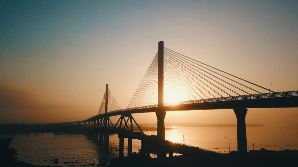 El nuevo Puente Pumarejo.