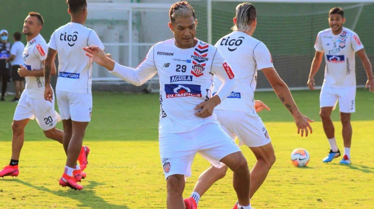 Teófilo Gutiérrez, delantero de Junior. 