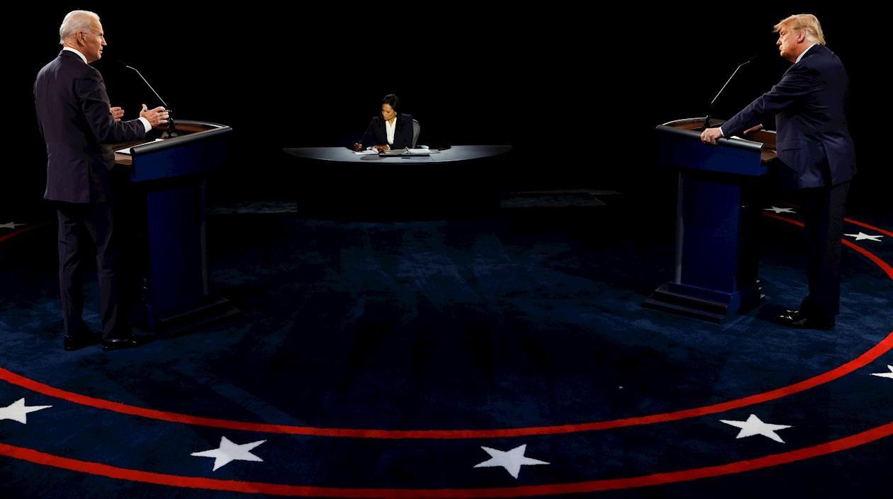 Joe Biden y Donald Trump.