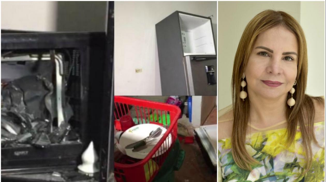  Jefa de la Oficina de la Mujer, Helda Marino Mendoza, activa ruta para proteger a  Yenerilsa Márquez.