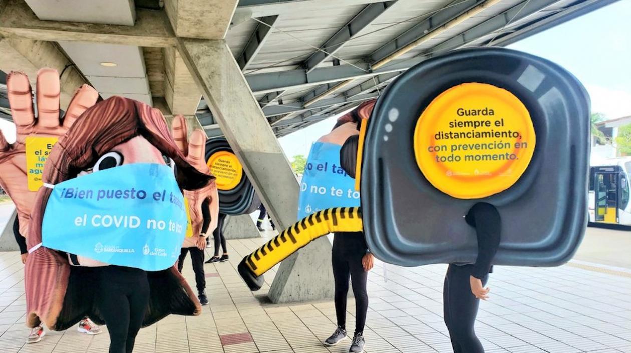 En dicha jornada se desarrollaron actividades persuasivas, educativas y de sensibilización con los usuarios.