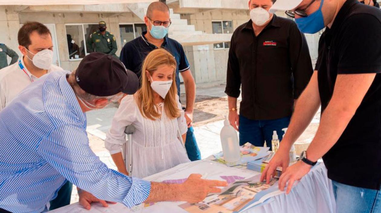 La Gobernadora del Atlántico, Elsa Noguera.