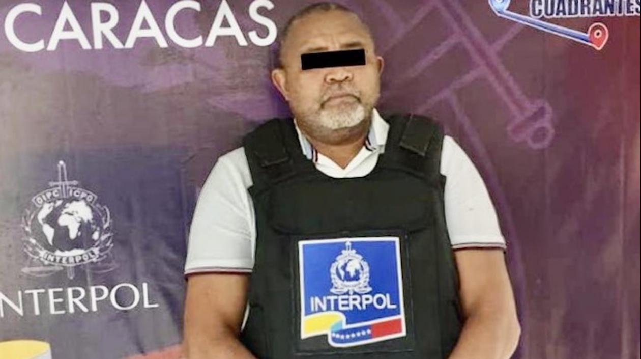 Eustasio Cirilo Córdova, tenía una alerta roja de la Interpol.