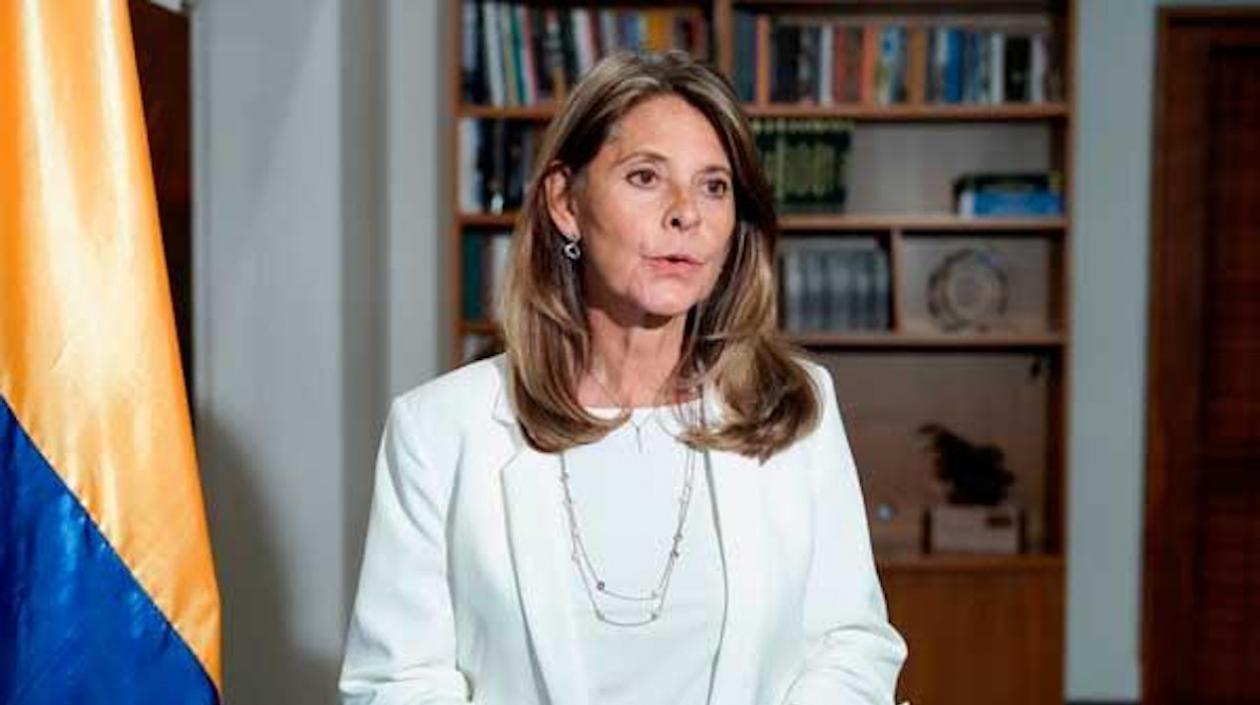 Vicepresidenta de Colombia, Marta Lucía Ramírez dio positivo para Covid-19.