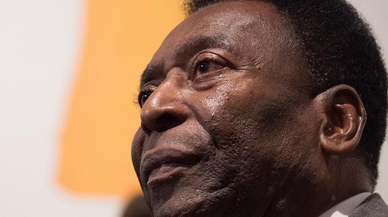 Pelé, ex jugador brasileño. 