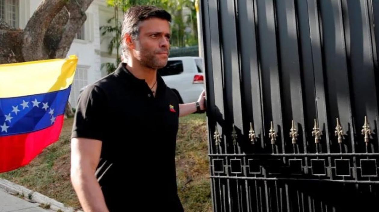 El líder opositor venezolano Leopoldo López.