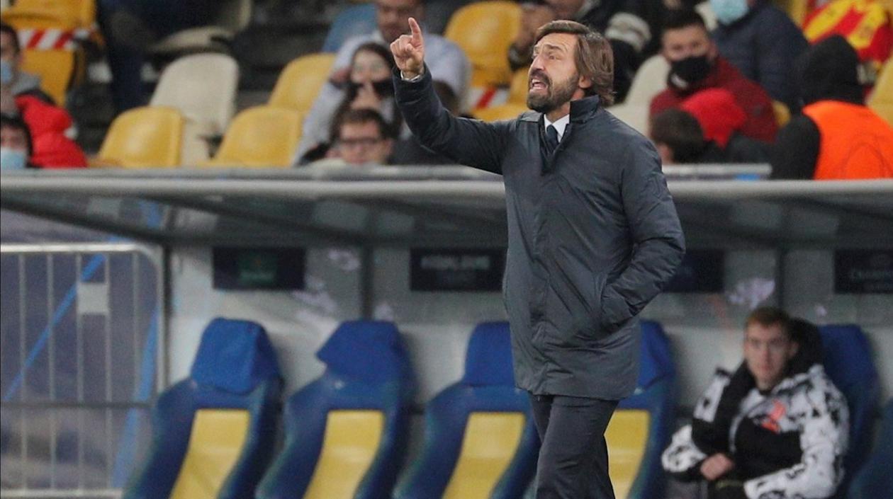 Andrea Pirlo, técnico de la Juventus. 