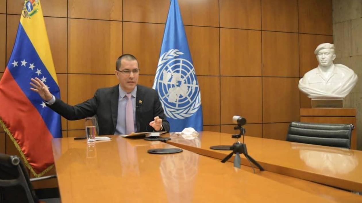 El canciller de Venezuela, Jorge Arreaza.