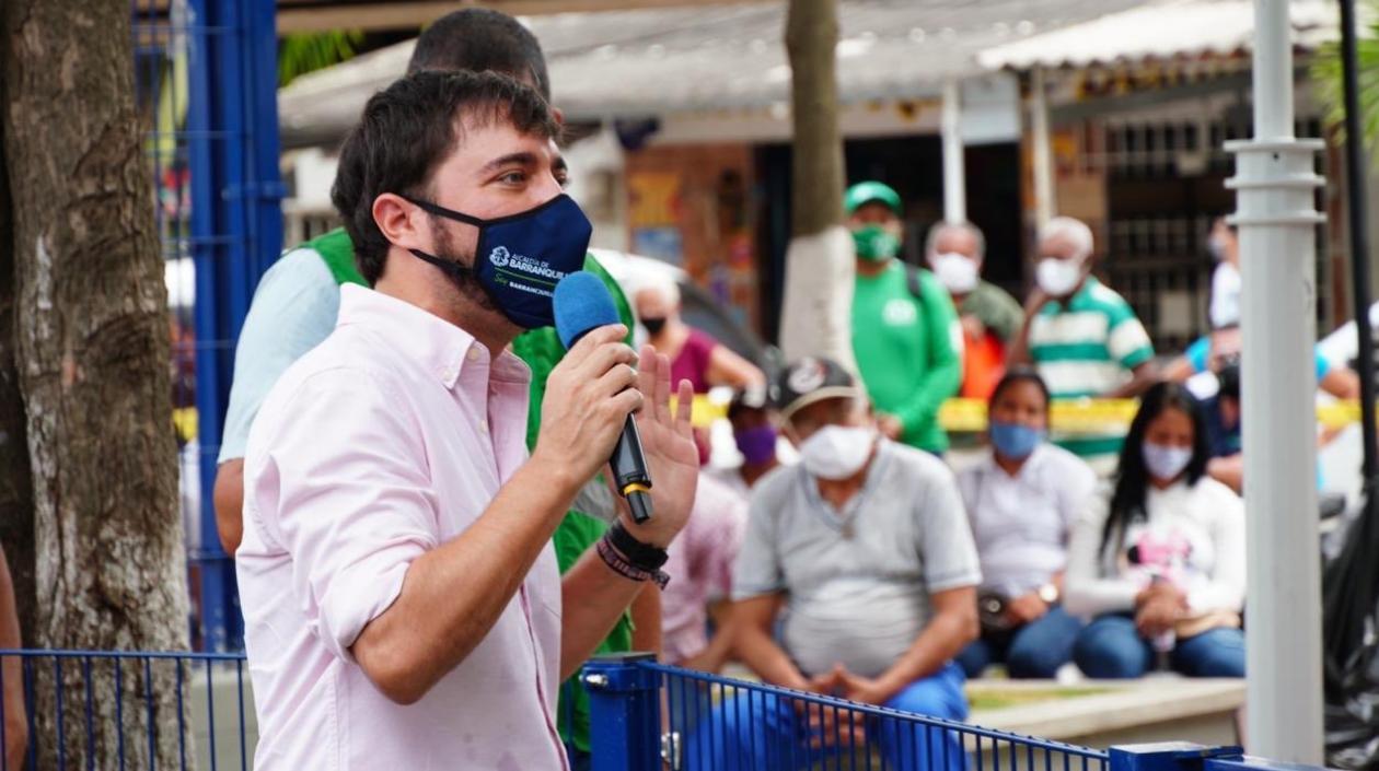 Jaime Pumarejo, alcalde de Barranquilla.