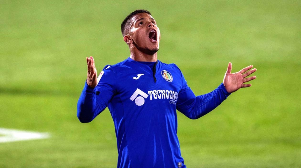 Juan Camilo Hernández, jugador colombiano. 